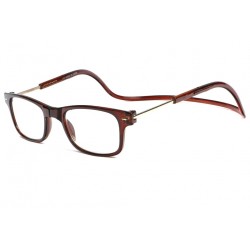 Lunettes Loupe Tour de Cou Aimantees Marrons Basty ANCIENNES COLLECTIONS divers