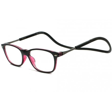 Lunettes lecture Tour de Cou Aimantees Violettes et Noires Wyla ANCIENNES COLLECTIONS divers