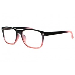 Lunettes loupe de lecture rouges et noires fantaisies Calvy Lunettes Loupes Proloupe