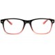 Lunettes loupe de lecture rouges et noires fantaisies Calvy Lunettes Loupes Proloupe