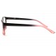 Lunettes loupe de lecture rouges et noires fantaisies Calvy Lunettes Loupes Proloupe