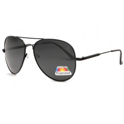 Lunettes de soleil polarisees Aviateur Noires Fury LUNETTES SOLEIL Eye Wear