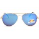 Lunettes de soleil polarisees Miroir Bleu Monture Aviateur Fury LUNETTES SOLEIL Eye Wear