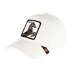 Casquette Goorin Blanche Stallion Baseball Trucker ANCIENNES COLLECTIONS divers