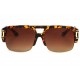 Grandes Lunettes soleil Marrons Dorees Ecailles Fashion Krak LUNETTES SOLEIL SOLEYL