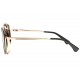 Grosses Lunettes soleil Noires Grande Monture Doree Fashion Arty LUNETTES SOLEIL SOLEYL