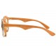 Lunettes soleil Rondes Miroir Bleu Monture Bois Fantaisie Roby LUNETTES SOLEIL SOLEYL