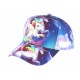 Casquette Enfant Licorne Blanche et Bleue Fashion Baseball Kelfy ANCIENNES COLLECTIONS divers