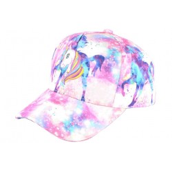 Casquette Enfant Licorne Rose et Blanche Mode Fashion Baseball Nagy ANCIENNES COLLECTIONS divers