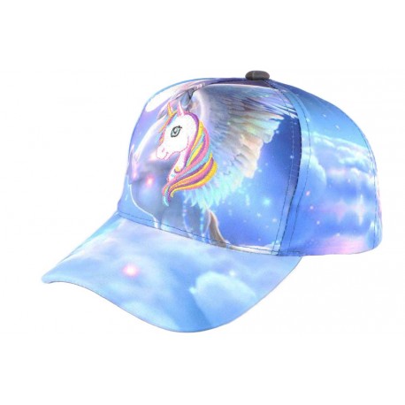 Casquette Baseball Enfant Licorne Bleue Fashion Lolie ANCIENNES COLLECTIONS divers