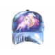 Casquette Baseball Enfant Licorne Bleue et Rose Fashion Mony ANCIENNES COLLECTIONS divers