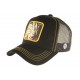 Casquette Goku Dragon Ball Z Noire et Jaune Saiyan Trucker Capslap ANCIENNES COLLECTIONS divers