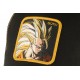 Casquette Goku Dragon Ball Z Noire et Jaune Saiyan Trucker Capslap ANCIENNES COLLECTIONS divers