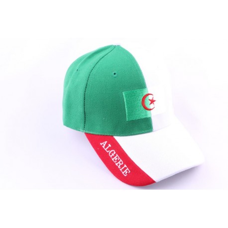 Casquette Snapback Algérie verte et blanche ANCIENNES COLLECTIONS divers