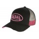 Casquette Von Dutch Rose et Noire Trucker Baseball Neo CASQUETTES VON DUTCH