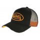 Casquette Von Dutch Orange et Noire Trucker Baseball Neo CASQUETTES VON DUTCH