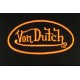 Casquette Von Dutch Orange et Noire Trucker Baseball Neo CASQUETTES VON DUTCH