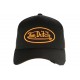 Casquette Von Dutch Orange et Noire Trucker Baseball Neo CASQUETTES VON DUTCH