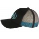 Casquette Von Dutch Bleu Azur et Noire Trucker Baseball Neo CASQUETTES VON DUTCH