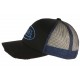 Casquette Von Dutch Bleu Ciel et Noire Filet Baseball Neo CASQUETTES VON DUTCH