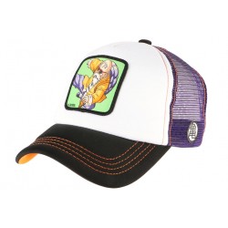 Casquette Tortue Géniale Noire et Violette Trucker Kame Capslab ANCIENNES COLLECTIONS divers