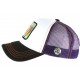 Casquette Tortue Géniale Noire et Violette Trucker Kame Capslab ANCIENNES COLLECTIONS divers