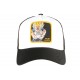 Casquette Vegeta Majin Noire et Blanche Trucker Capslab ANCIENNES COLLECTIONS divers