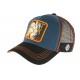 Casquette Goku Bleue Noire Basebal Trucker Capslab ANCIENNES COLLECTIONS divers