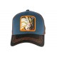 Casquette Goku Bleue Noire Basebal Trucker Capslab ANCIENNES COLLECTIONS divers