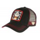 Casquette Wonder Woman Noire Trucker Baseball Capslab ANCIENNES COLLECTIONS divers