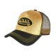 Casquette Von Dutch Doree Gold et Noire Flakes Baseball Fashion CASQUETTES VON DUTCH