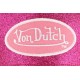 Casquette Von Dutch Rose et Blanche Flakes Baseball Fashion CASQUETTES VON DUTCH