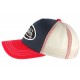 Casquette Von Dutch Bleue Visiere Rouge Colors Baseball Trucker Tendance CASQUETTES VON DUTCH