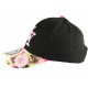 Casquette Enfant Rose et Noire Fleurs Gili Baseball NY de 7 à 12 ans ANCIENNES COLLECTIONS divers