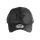 Casquette Enfant Noire Classe et Tendance Acy Baseball NY de 7 à 12 ans ANCIENNES COLLECTIONS divers