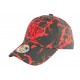 Casquette Enfant Rouge et Noire Spider Fashion NY Baseball de 7 à 12 ans ANCIENNES COLLECTIONS divers