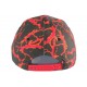 Casquette Enfant Rouge et Noire Spider Fashion NY Baseball de 7 à 12 ans ANCIENNES COLLECTIONS divers