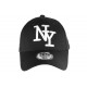 Casquette trucker NY Noir et Blanche Fashion Trucker Gybz CASQUETTES Hip Hop Honour