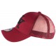 Casquette Filet NY Rouge et Noire Fashion Trucker Gybz CASQUETTES Hip Hop Honour