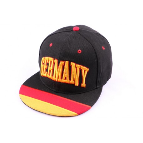 Casquette Snapback Allemagne Noire Jaune Rouge CASQUETTES PAYS