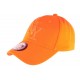 Casquette Enfant Orange Fluo Baseball Fashion Gwyz de 7 à 11 ans Casquette Enfant Hip Hop Honour