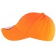 Casquette Enfant Orange Fluo Baseball Fashion Gwyz de 7 à 11 ans Casquette Enfant Hip Hop Honour