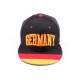 Casquette Snapback Allemagne Noire Jaune Rouge CASQUETTES PAYS