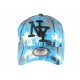 Casquette Enfant Bleue et Noire Cocotiers Fashion Baseball NY Exotic 7 a 12 ans ANCIENNES COLLECTIONS divers