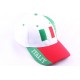 Casquette Strapback Italie Blanche Rouge Verte CASQUETTES PAYS