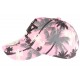 Casquette Baseball Rose et Grise Cocotiers Fashion NY Exotic ANCIENNES COLLECTIONS divers