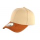 Casquette Enfant Marron Visiere Cuir Baseball Neyl de 7 à 11 ans Casquette Enfant Hip Hop Honour