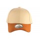 Casquette Enfant Marron Visiere Cuir Baseball Neyl de 7 à 11 ans Casquette Enfant Hip Hop Honour