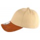 Casquette Enfant Marron Visiere Cuir Baseball Neyl de 7 à 11 ans Casquette Enfant Hip Hop Honour