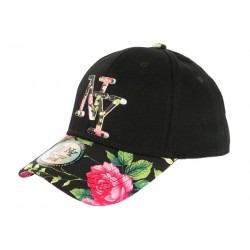 Casquette NY Enfant Noire et Rouge Fashion Gili Baseball de 7 à 12 ans ANCIENNES COLLECTIONS divers